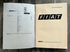 Auto Album Archiv - Fiat + 18x diapozitiv ( 1985 ) - 2