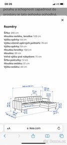 IKEA Landskrona sedacka zelena - 2