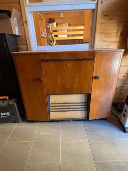 Gramoskříň Supraphon rok cca 1955 - 2