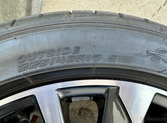 Alu kola R17 - TOYOTA GR - pneu 225/45R17 - 2