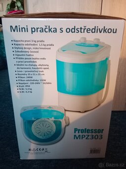 Mini pračka s odstředivkou - 2