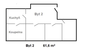 Pronájem bytu 3+1 - Jablonec n/N, Podzimní - 2