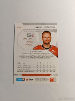 Hokejová kartička ELH Tipsport Jakub Jeřábek - 2