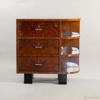 ROHOVÁ KOMODA-ART DECO, FUNKCIONALISMUS - 2