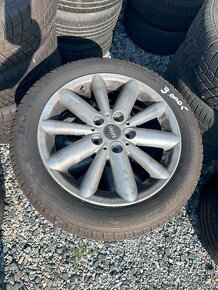 4x originální alu Mini + zimní pneu Dunlop - 2