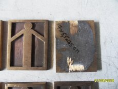 Bronzovy piktogram oznaceni WC - 2