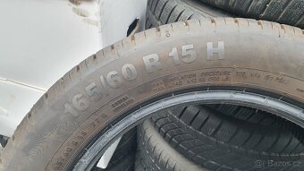 Téměř Nové Letní Pneu 165/60 R15 Continnetal 2018 - 2