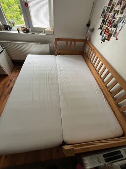 Rozkládací postel HEMNES ikea - 2