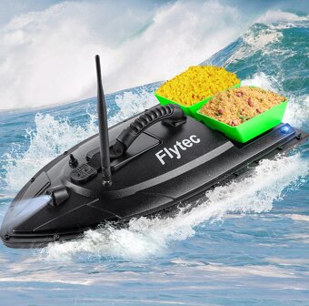 Navážecí lodička na dálkové ovládání Flytec FishFinder - 2