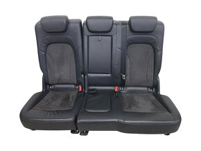Sedačky černá kůže alcantara Audi Q5 8R r.v. 2011 - 2