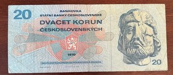 20 Kčs - 1970 ČSSR - 2
