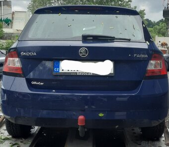 nd ze škoda fabia 3, 1.4.TDI 66kW, CSUB, tmavě modrá - 2