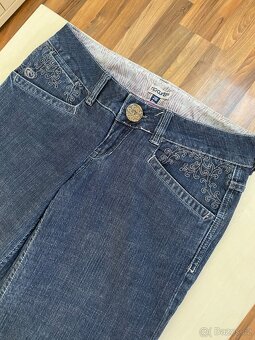 Široké džíny vada, vel 28, rip curl europe - 2