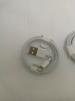 Nabíjecí kabely iphone 2 ks nové záruka doklad - 2