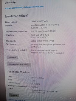Počítač stolní i5 - 2