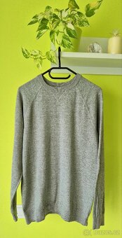 Šedý pánský svetr H&M - 2