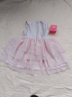 Sváteční šaty s tylovou sukní H&M, vel. 86 - 2