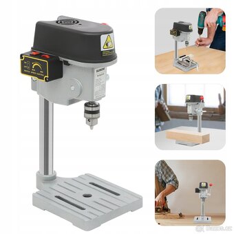 Mini stolní elektrická vrtačka 340W - 2