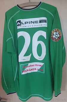 FK CHMEL BLŠANY - prodám ORIGINÁLNÍ hraný zápasový dres. - 2