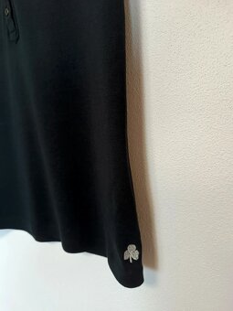 Nové dámské černé tričko s límečkem Du&ka vel. L - 2