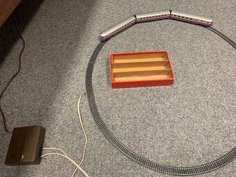 Vláčky HO, souprava Vindebona, včetně kolejí a trafa - 2