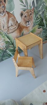 Detsky stolek se zidlolickou - 2