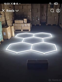 Led osvetleni Hexagon 6500k - 2