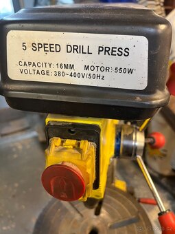 Sloupová vrtačka - 2