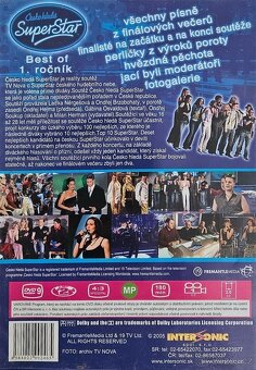 DVD Superstar 1.ročník - 2