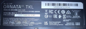 Herní klávesnice Razer Ornata V3 TKL - 2