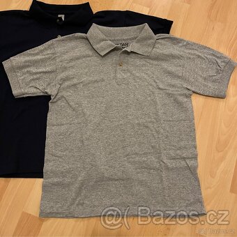 2x polo triko, trička s límečkem vel. 146/152 - 2