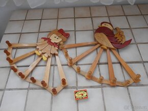 Dětské dřevěné věšáčky - 2
