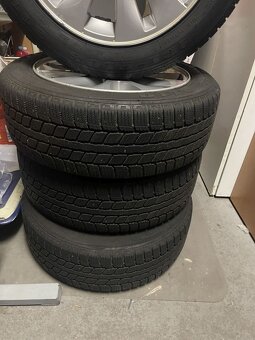 SADA ALU KOL, z BMW, ZIMNÍ PNEU, 4 ks, PRAHA - 2