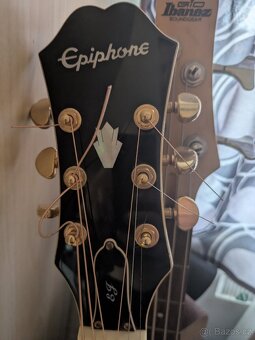 Elektroakustická kytara epiphone ej-200ce/vs - 2