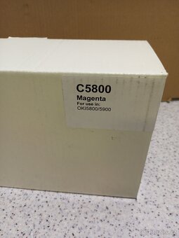 Toner -print-ECONOM C5900-M do tiskárny OKI C5800, C5900 - 2