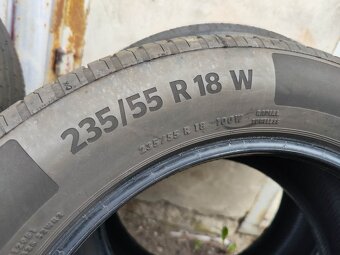18"sada letních pneu Continental 235/55/18 4000Kč/4ks - 2