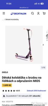 Koloběžky decathlon - 2