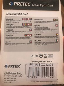 Paměťová karta 128 GB, nová - 2