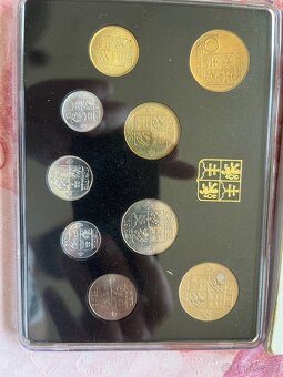 Sada oběžných Československých mincí 1992 - 2