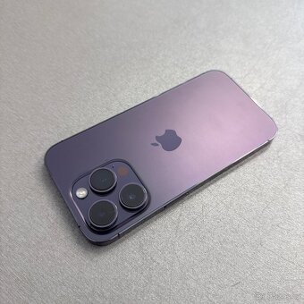 iPhone 14 Pro 128GB deep purple, bez škrábance, záruka - 2