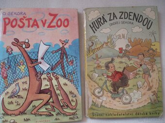 dětské knihy O.Sekora-Pošta v ZOO - 2