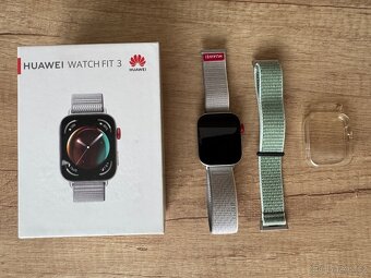 Huawei Watch Fit 3 Nylon Grey, TOP stav - 2