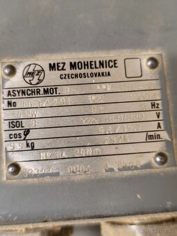 elektromotor 4kw s řemenicí - 2