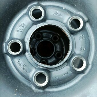 15" plechová kola – 5x100 – ŠKODA (VW, AUDI, SEAT) - 2