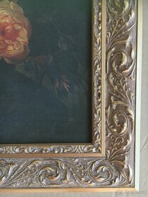 Zátiší s květinami - plátno v rámu - 2