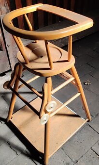 Retro dětská židlička - 2