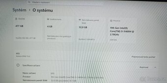 Herní notebook MSI Katana GF66 11UC - 2