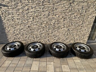 VW T5 T6 zimní ZÁTĚŽOVÉ disky kola pneu 215/60 R17 DUNLOP - 2