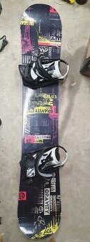 Snowboard Gravity 156 + vázání - 2