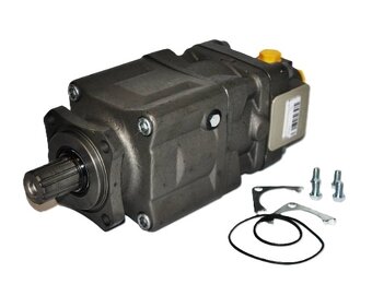 Hydraulické pístové čerpadlo Sunfab SLPD-53/53 se 2 výtlaky - 2